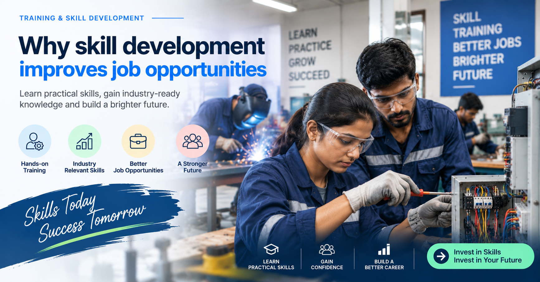 Why skill development improves job opportunities